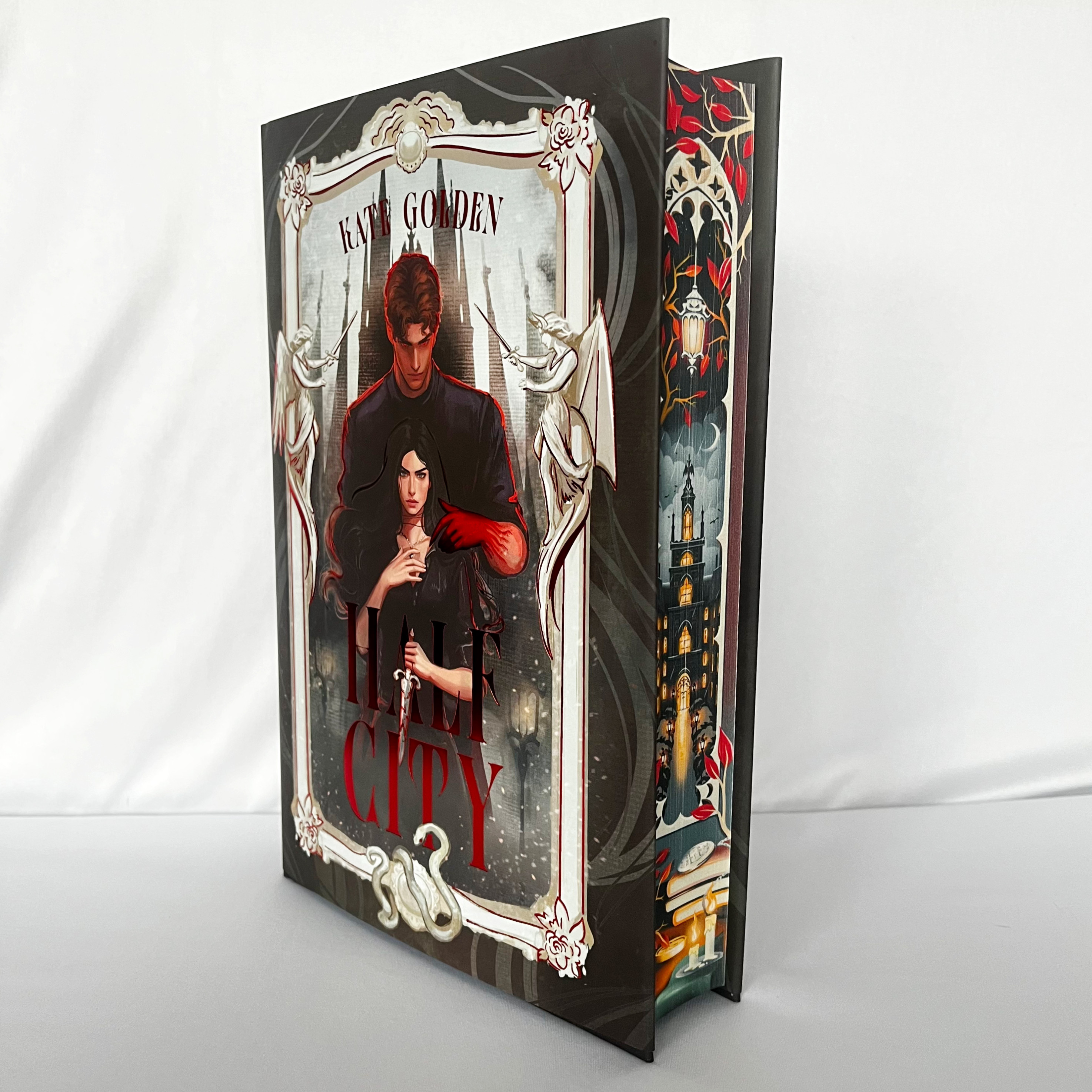 洋書 Half City - FairyLoot Exclusive Signed Half City Kate Golden Fairy Loot Romantasy | Books & Spreadsheets